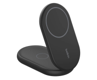 BELKIN Magnetyczna podstawka ładująca BOOSTCHARGE 2w1 Qi2 15W czarna składana WIZ028vfBK - 1330464 - zdjęcie 2